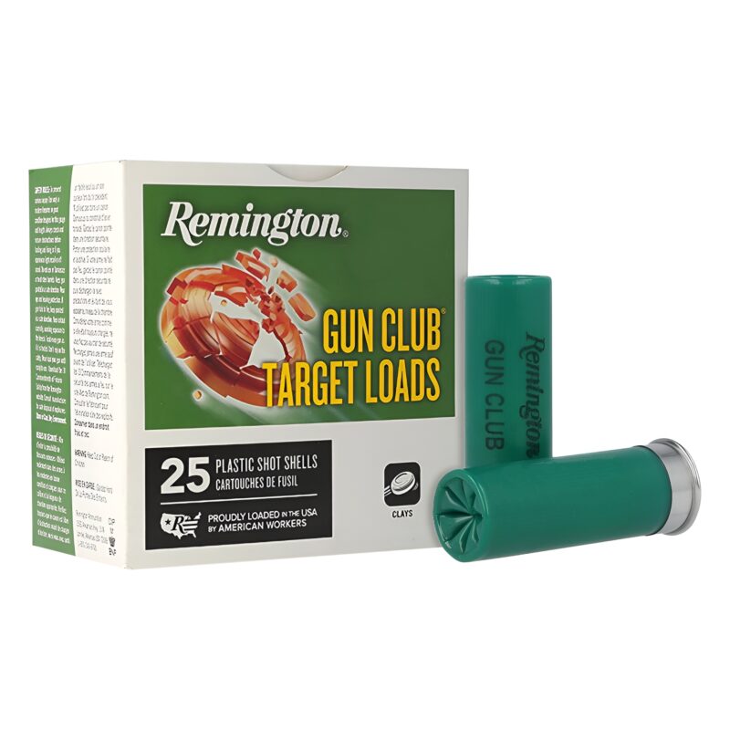 REMINGTON GUN CLUB 12G A 2.75IN 1-1/8OZ #7.5 LEAD 1200 FPS 25 RD/BOX